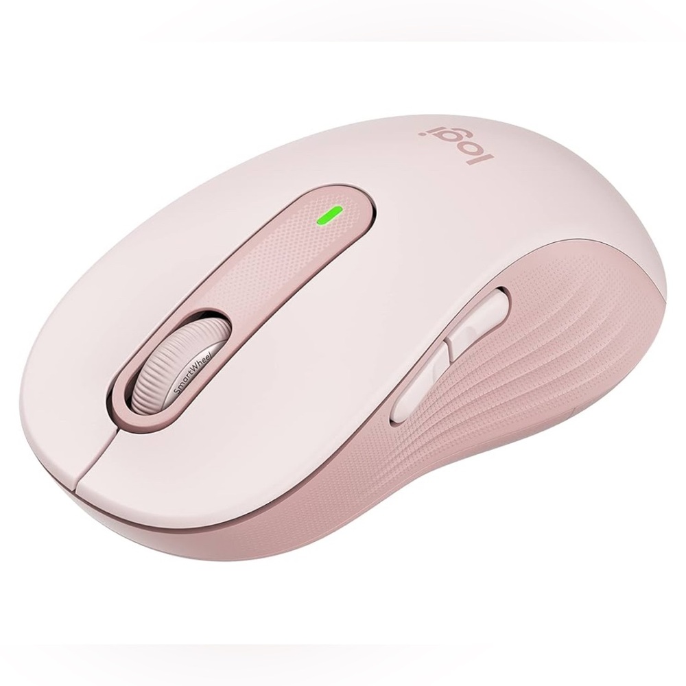 Logitech Signature M650 Wireless Optical USB Mouse, Pink